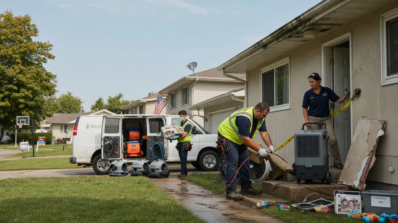 Water Damage Restoration in Bel Aire, KS near me